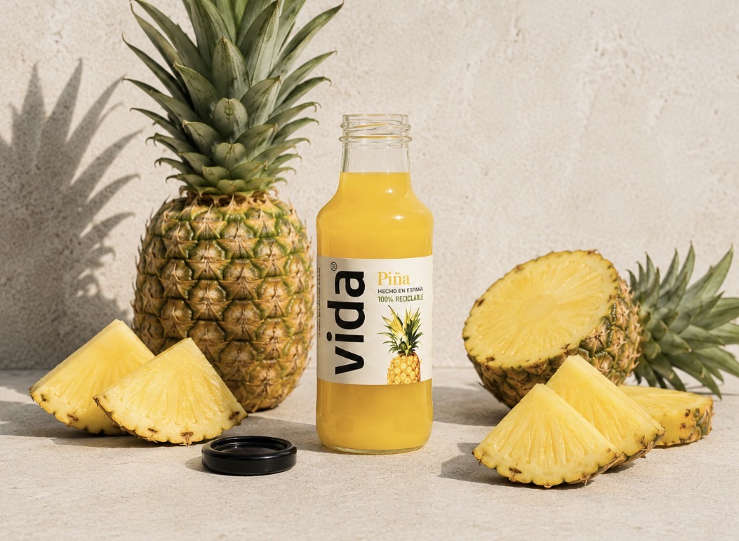 Zumo de piña