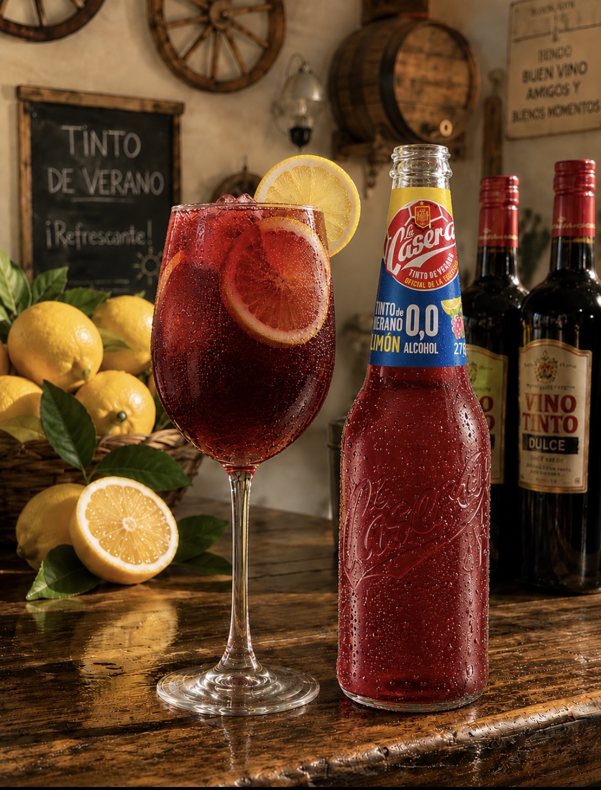 Tinto de Verano sin alcohol 0,0