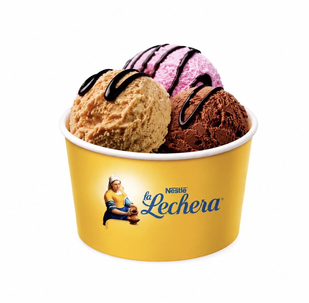 Tarrina de helado grande