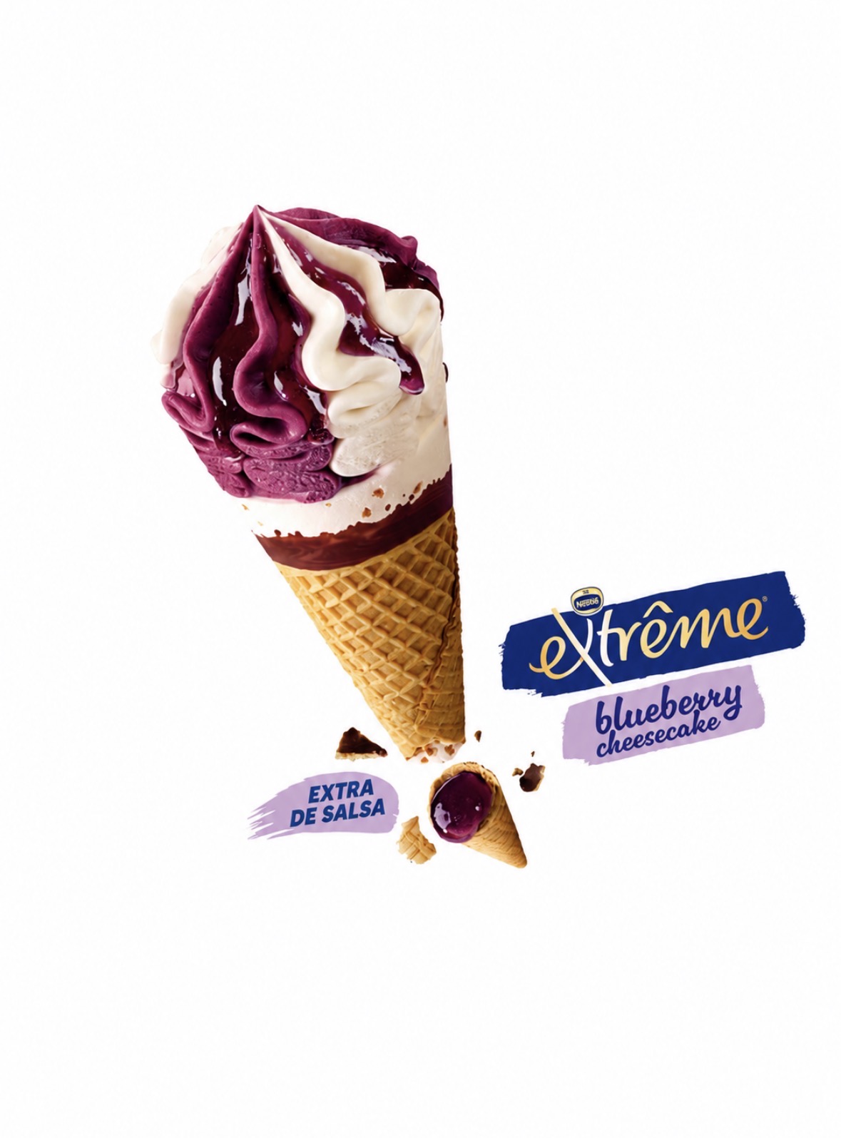 Xtreme blueberry cheesecake